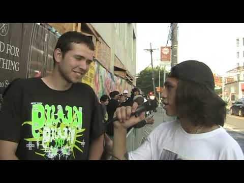 Interviewing Drainers at Ecco2k Concert - Ecco2k, New York Elsewhere 7/25/22