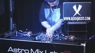 DJ Xsquizit @ Across The Fader DJ Battle Los Angeles LA 2012
