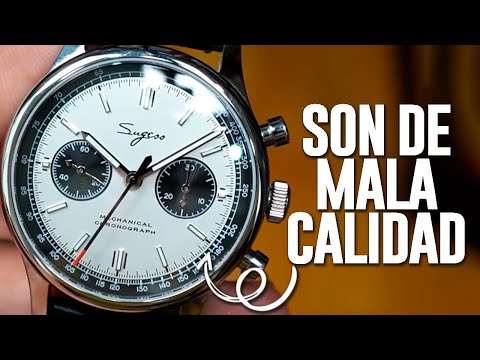 ¿Los relojes chinos son de mala calidad?