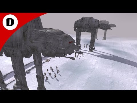 AT-AT WALKER BATTLE ~ Star Wars Mod - Men of War: Assault Squad 2