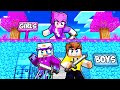 GIRL HUNTERS Vs BOY SPEEDRUNNERS REMATCH In Minecraft