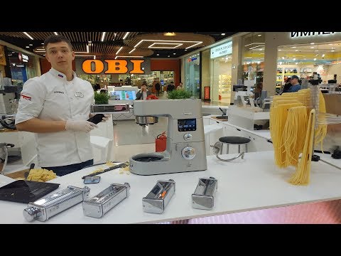 Как сделать пасту (лапшу) на кухонной машине KenWood KCC9040S