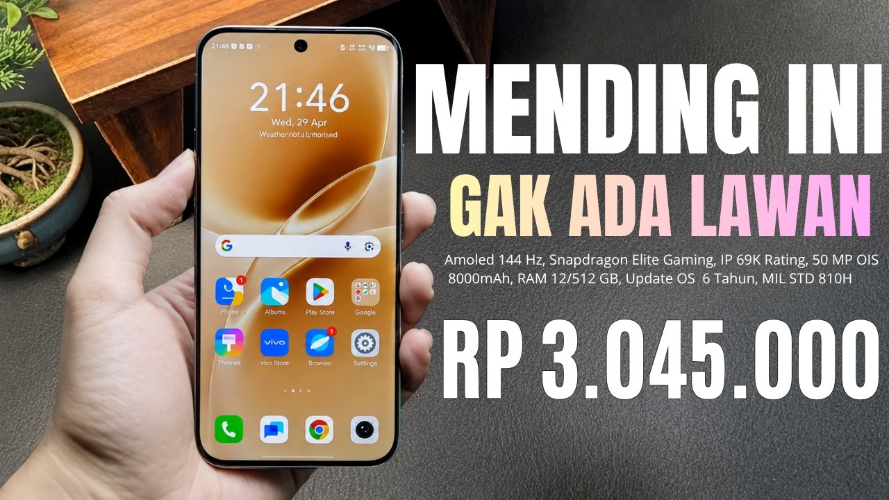 ASLI GAK ADA LAWAN‼️RAM 12/512 GB, 8000MAH - HP 3 JUTAAN TERBAIK DAN TERBARU 2026