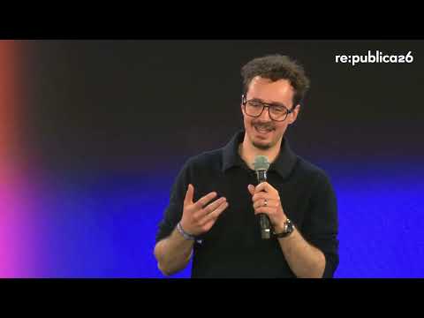 Video Thumbnail: re:publica 26: ON SCREEN Opening mit Aurel Mertz