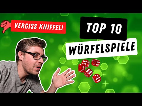 Die besten Würfelspiele - Viele tolle Alternativen zu Kniffel und Co.!