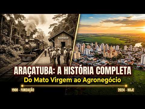 História Completa de Araçatuba-SP (reconstrução por IA)
