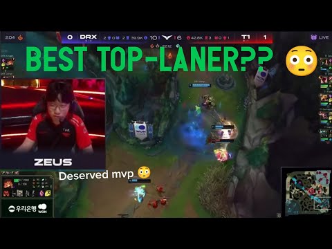 T1 Zeus Showing insane mechanical prowess 😳 | 2022 lck summer split