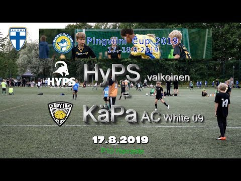 Pingviini Cup 2019 HyPS valkoinen vs KäPa AC White 09 17.8.2019