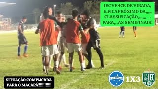 Macapá 1X3 Independente AP - Campeonato Amapaense 2026 | 6° Rodada.