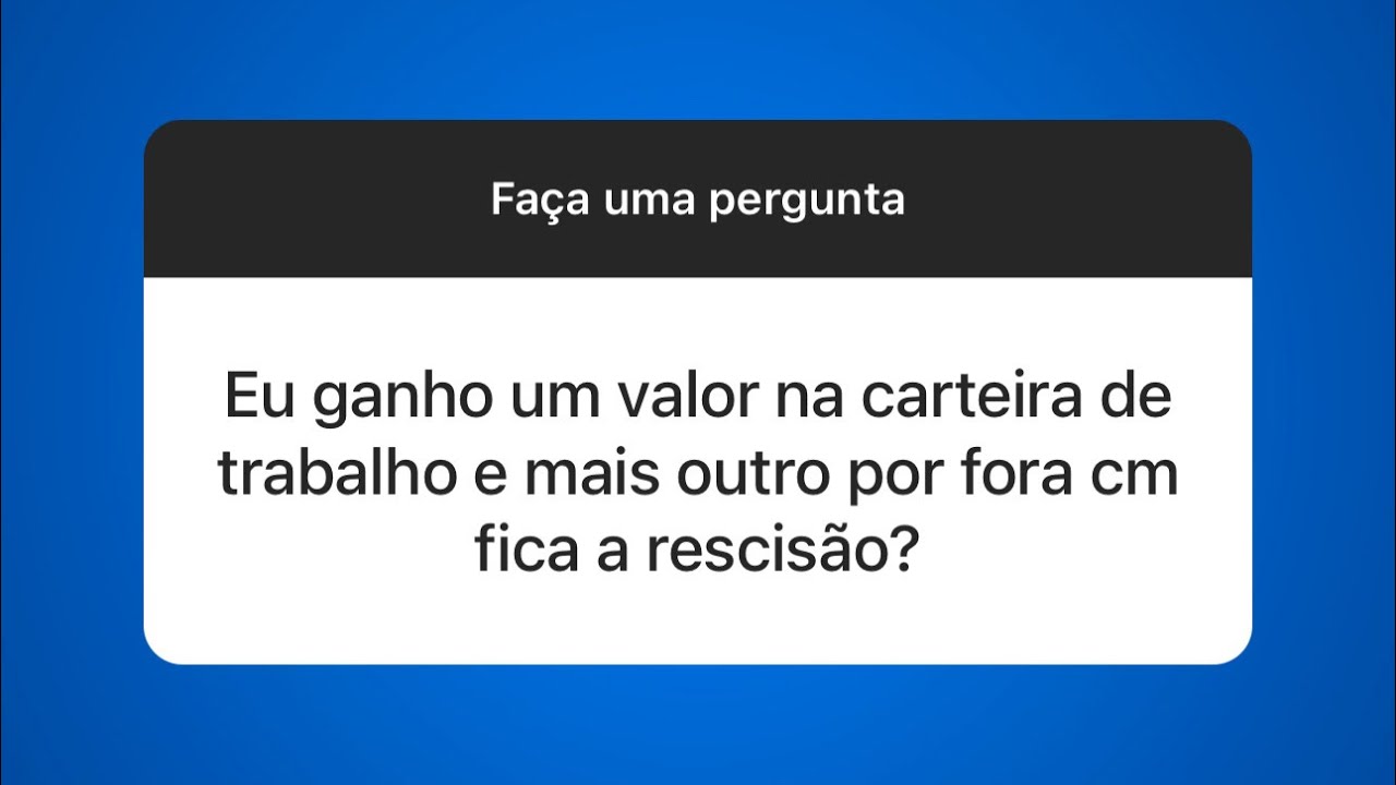 Como fica o acerto de um trabalhador que recebe salário por fora? #advogado #trabalho