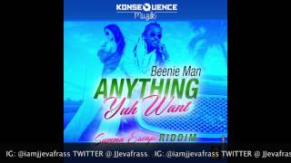 Beenie Man - Anything Yuh Want (Preview) Summa Escape Riddim -  May 2015