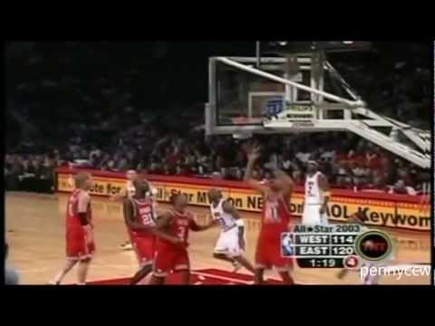 Allen Iverson and Michael Jordan Highlight 2003 NBA All Star Game *MJ Last All Star Moments