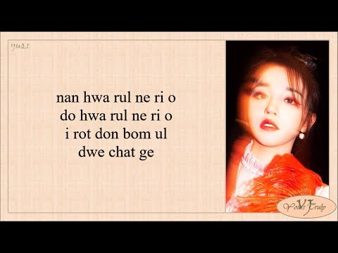 (G)I-DLE - HWAA (화) (火花) Easy Lyrics
