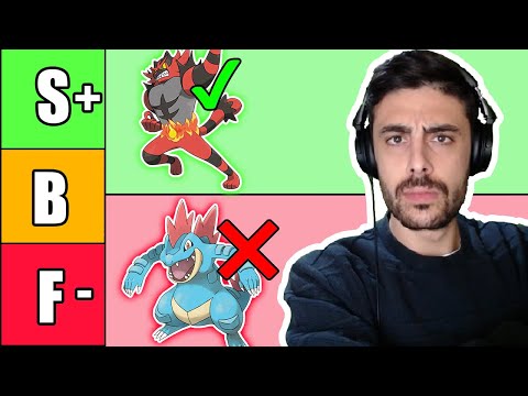 Pokémon PRO PLAYER valuta TUTTI gli STARTER