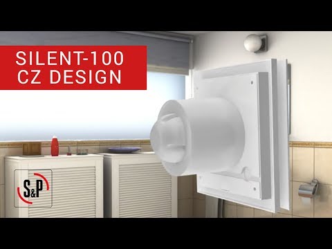Ventiliatorius SOLER&amp;PALAU SILENT-100 CZ DESIGN 5210601800 video