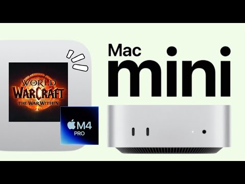   Mac Mini M4 Pro -  World of Warcraft Retail game Test Ultra Wide - 4k