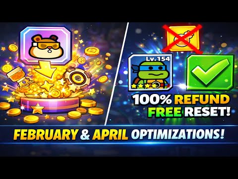 FEB–APRIL Survivor.io OPTIMIZATIONS | FREE RESET, 100% REFUNDS & BIG QoL Updates