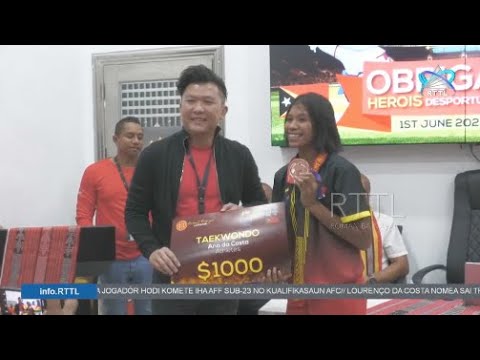 Grand Dragon Lotaria Valoriza Atleta Prestasaun Sea Games