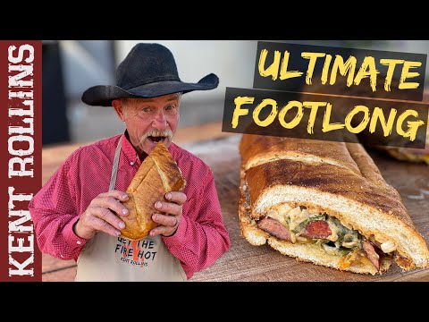 Ultimate Footlong Hot Dog | Grilled Hot Dog Recipe