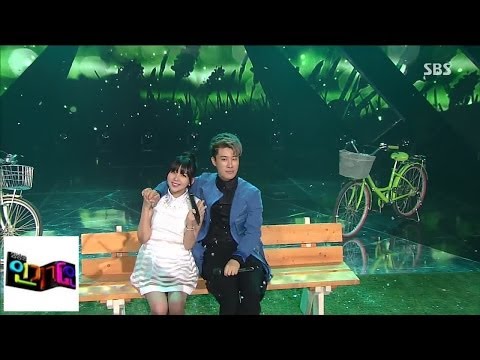 [San E X Reina] One Summer Night Honey @ Popular Inkigayo 140629