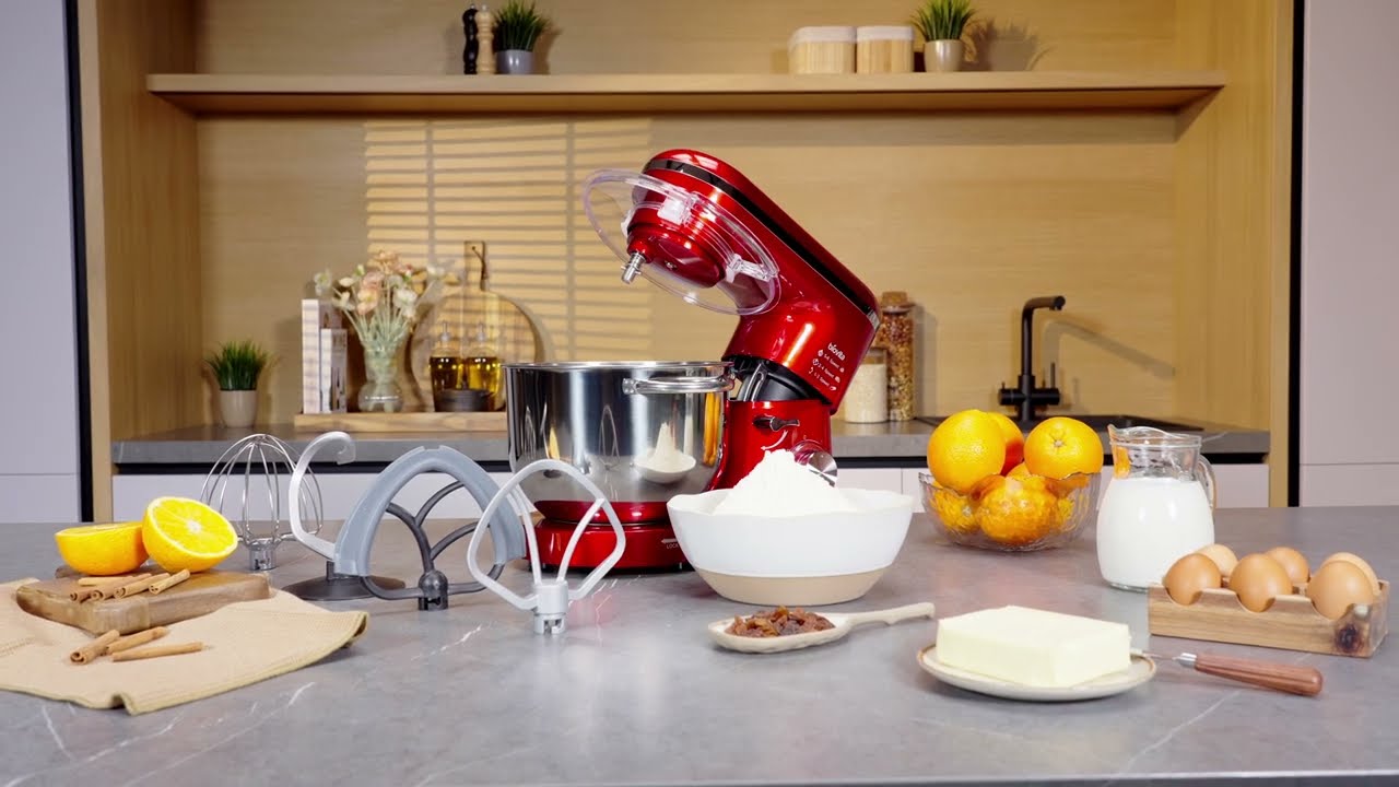 Mixer profesional Biovita MB-1500-PRO, 1500 W, 6 L
