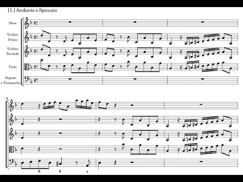 Alessandro Marcello - Oboe Concerto in D minor, S.Z799. {w/ score.}