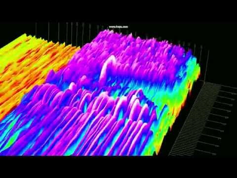 This Spectrogram Visualization Of The Dial-Up Modem Sound Is Mesmerizing