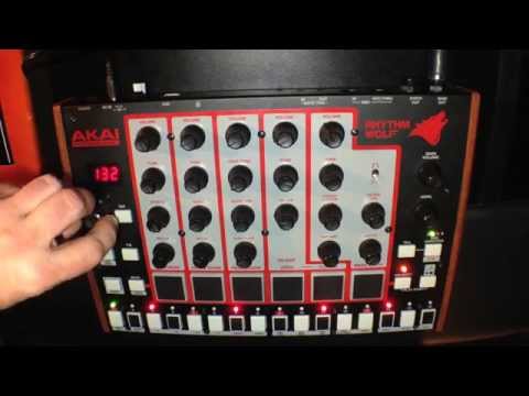 Akai Rhythm Wolf Trap Bass Mod