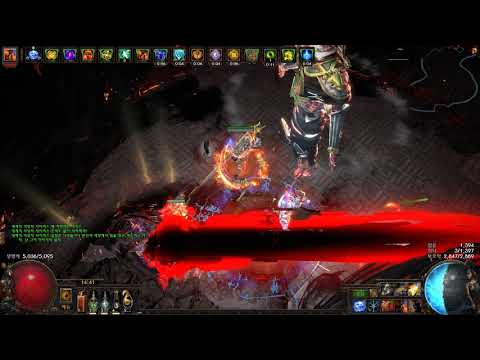 [POE 3.9] Divine Ire Shroud - Awaken lv8 Sirus 2020.01.12 // 신성한 진노 슈라우더 8각 사이러스