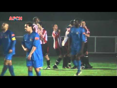 AFC Hornchurch 1 Harrow Borough 0 - FA Trophy 2Q Replay (8 Nov 11) - Thompson goal