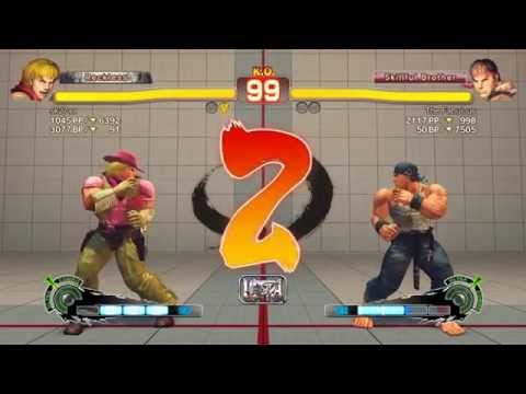 USF4 Steam Ranked: sk27aa (C+ Ken) vs The Fabulous (D Ryu)
