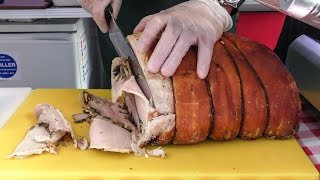 Fat Pork Belly Sandwich and Other Italian Specialities Tried in London. Street Food