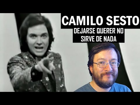 Camilo Sesto | Dejarse Querer No Sirve de Nada | REACCIÓN (reaction)