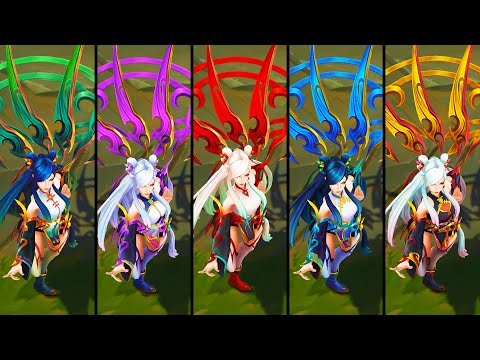 All Mythmaker Irelia Chromas | League of Legends