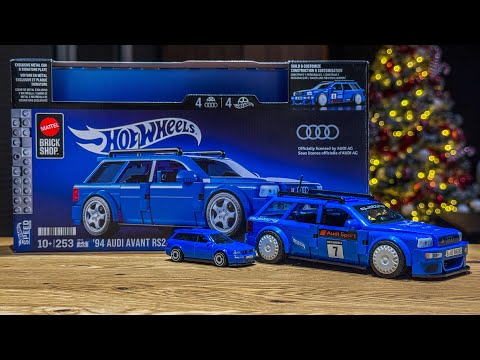 ΚΑΤΑΣΚΕΥΑΣΑ ΤΟ ΝΕΟ AUDI AVANT RS2 !! | MATTEL BRICK SHOP | HOT WHEELS 