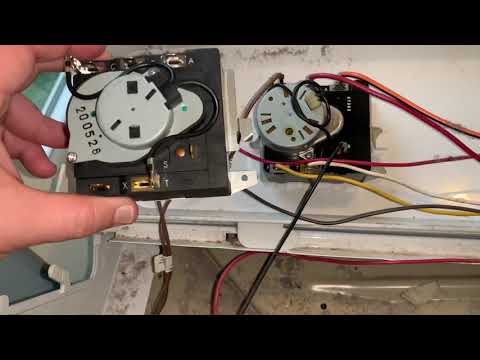 GE Electric Dryer Repair, Timer Switch Replacement