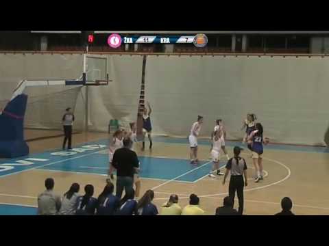 Novosadska ZKA - Kraljevo 52:74 1ZLS 07 2016-2017