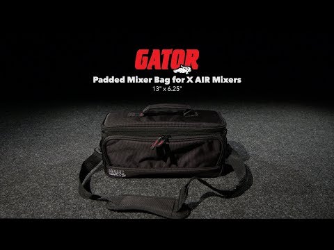 Gator Padded Mixer Bag for X AIR Mixers, 13" x 6.25" | Gear4music
