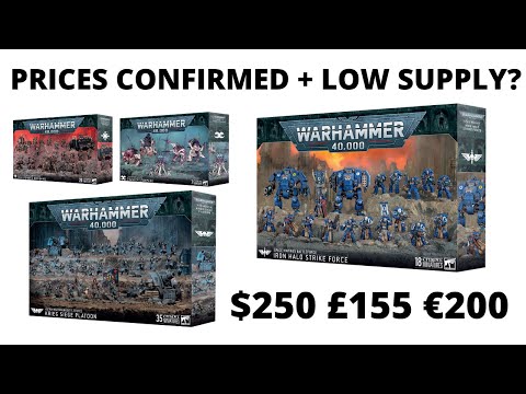 40K Christmas Battleforces - Prices Confirmed, Low Supply + Options to Buy