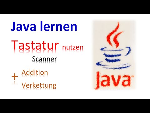 Learn Java [3] -- Reading and adding variables -- / Scanner / Addition vs. concatenation / course