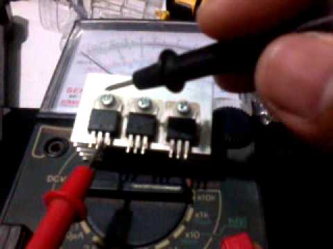 how to Test Triac