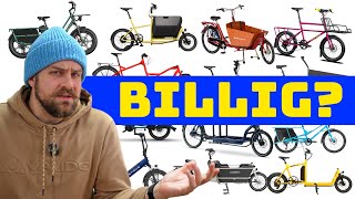 14 Auto-Alternativen unter 3.000€ - Endlich gibts wieder günstige Lastenräder!