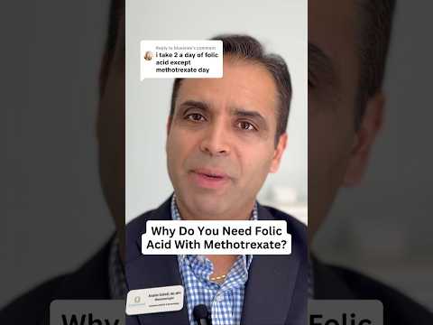 Folic Acid SAVES You From Methotrexate Side Effects