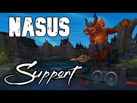 Rating Nasus Support| Is he Good? [Best Builds, Runes, and Matchups] (Season 12 Off Meta LOL)