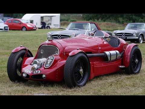 LONDON CLASSIC CAR SHOW 2021: LOADING A BENTLEY R TYPE PETERSEN 6.5 LITRE SUPERCHARGED ROAD RACER