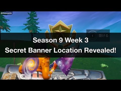 Fortnite - Season 9 Week 3 Secret Battle Star Location