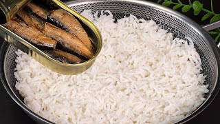 Sardines with rice are more delicious than meat. Prepare this divine recipe!