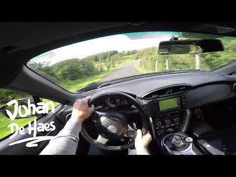 2017 Toyota GT86 200 hp POV test drive