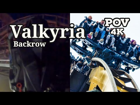 Valkyria Onride POV - Backrow 4K 60fps - Liseberg