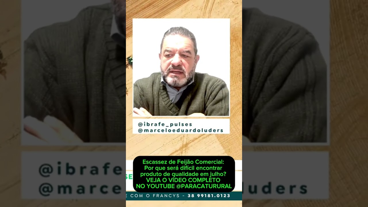 Escassez de Feijão Comercial: Por que será difícil encontrar produto de qualidade em julho?